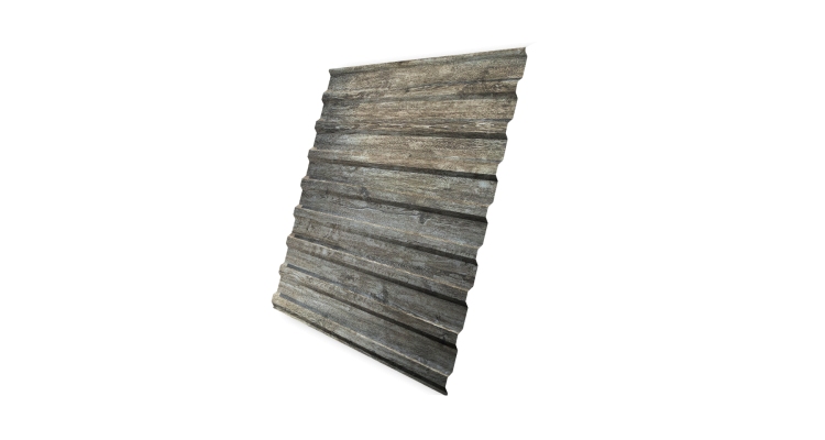 Профнастил С20В 0,45 Print Elite Nordic Wood TwinColor