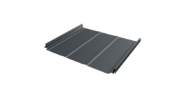Кликфальц Pro Line Grand Line 0,45 Drap с пленкой на замках RAL 7016 антрацитово-серый