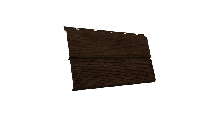 ЭкоБрус 0,345 Gofr GL 0.45 Print Elite с пленкой Antique Wood TwinColor