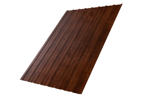 Профнастил С10A 0,4 Print Premium Cherry Wood Fresh TwinColor