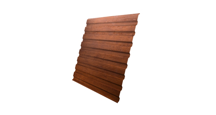 Профнастил С20A 0.4 Print Premium Golden Wood Fresh TwinColor