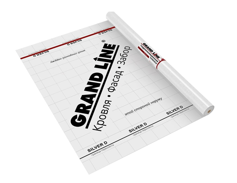 Материал гидроизоляционный Grand Line Silver D+TAPE 75 м²