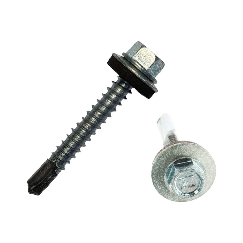 Саморез по металлу Daxmer 5.5х32 (250шт) сверло №3 цинк