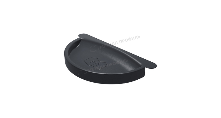 Заглушка желоба Металл Профиль Foramina PUR D150 RAL 7024
