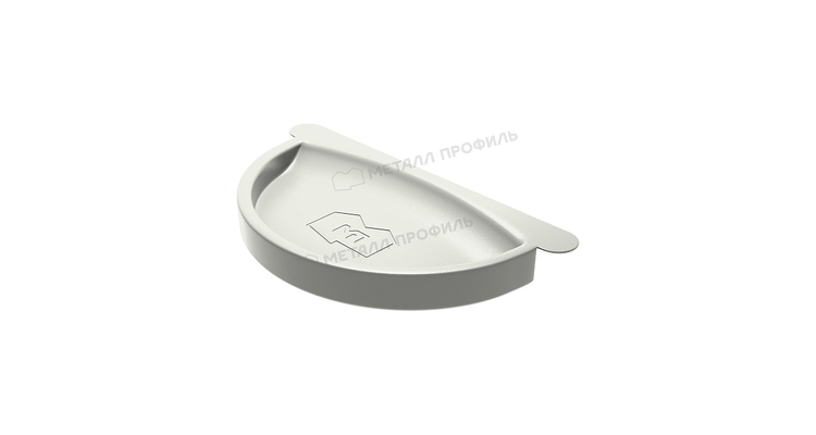 Заглушка желоба Металл Профиль Foramina PUR D150 RAL 9010