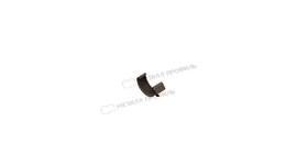 Соединитель желоба Металл Профиль Foramina Freeze D125 DarkBrown