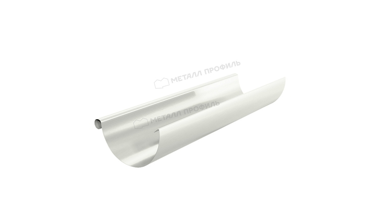 Желоб водосточный Металл Профиль GRANDSYSTEM D125х3000 RAL 9010