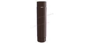 Труба соединительная Металл Профиль GRANDSYSTEM D90х1000 RAL 8017