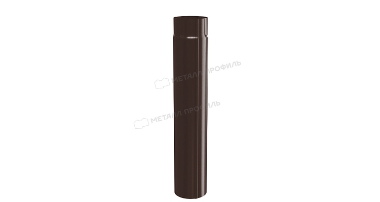 Труба водосточная Металл Профиль GRANDSYSTEM D90х3000 RAL 8017