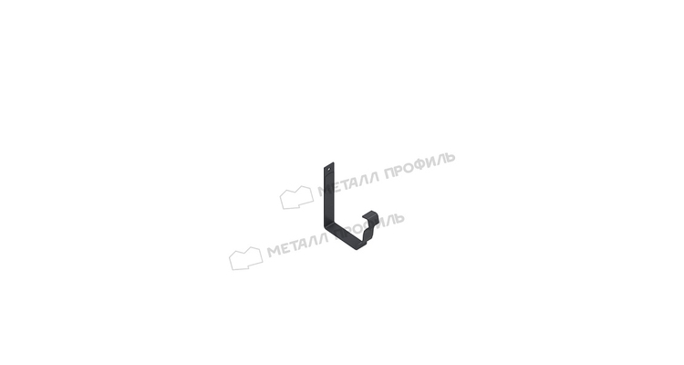 Держатель желоба карнизный Металл Профиль БЮДЖЕТ 120х86 RAL 7024