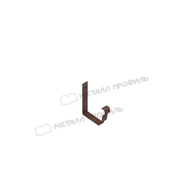 Держатель желоба карнизный Металл Профиль БЮДЖЕТ 120х86 RAL 8017