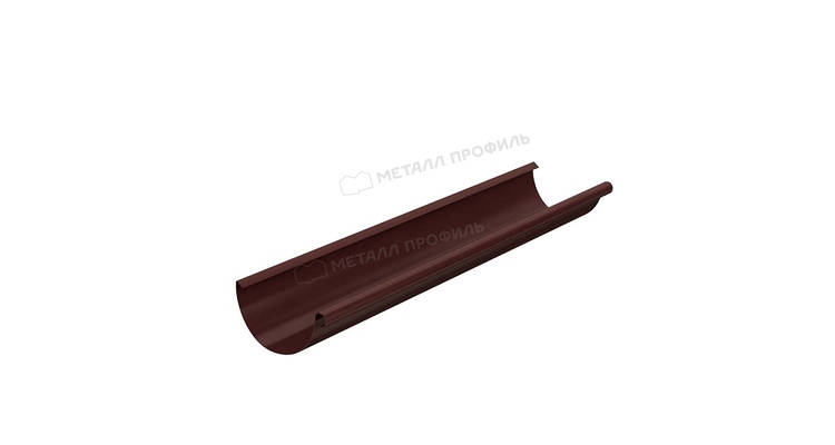 Желоб водосточный Металл Профиль GS lite D125х3000 RAL 8017