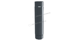 Труба соединительная Металл Профиль GS lite D90х1000 RAL 7024