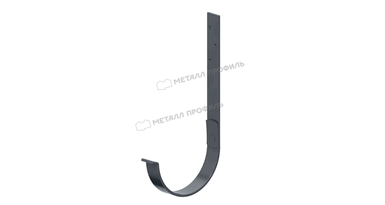 Держатель желоба Металл Профиль GS lite D125х280 RAL 7024