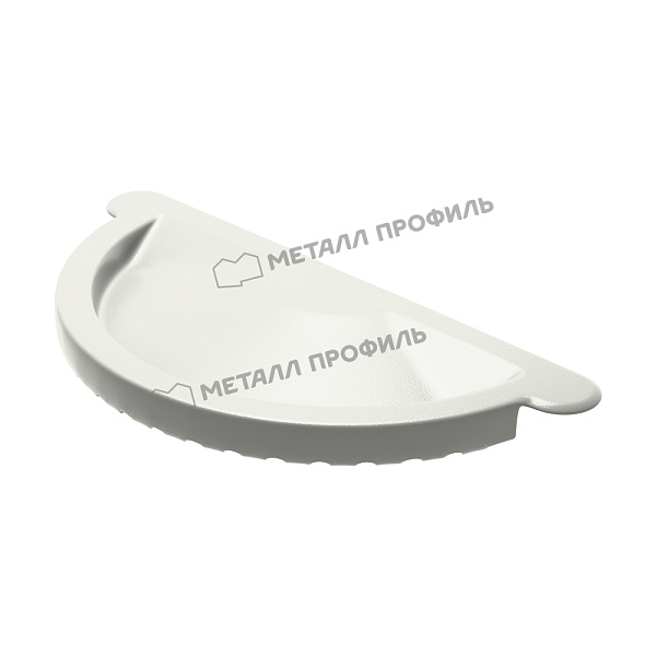 Заглушка желоба Металл Профиль GS lite D125 RAL 9003